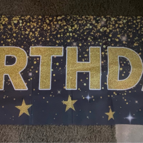Happy 20th  bday banner - Picture 5 of 7